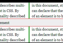 CSS3多列Multi-column的使用