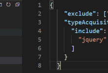 vscode编辑器增加jquery代码提示